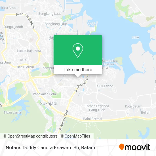 Notaris Doddy Candra Eriawan .Sh map