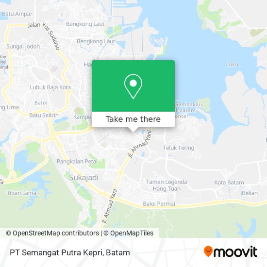 PT Semangat Putra Kepri map