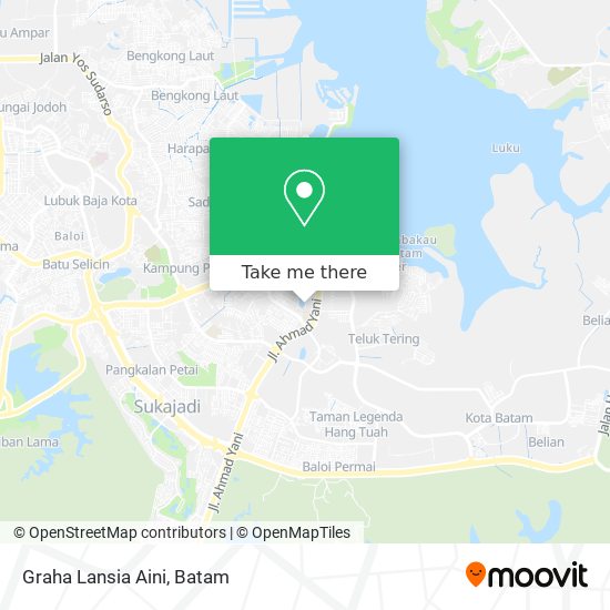 Graha Lansia Aini map