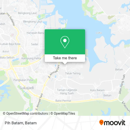 Pih Batam map