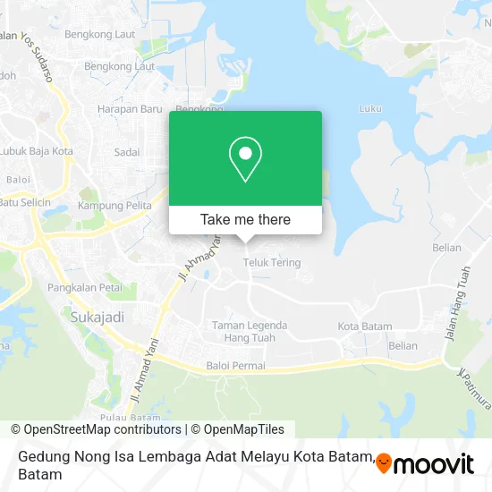 Gedung Nong Isa Lembaga Adat Melayu Kota Batam map