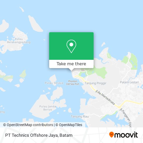 PT Technics Offshore Jaya map