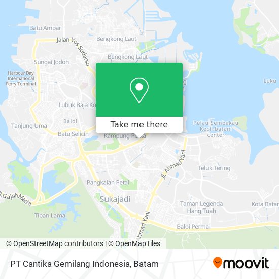 PT Cantika Gemilang Indonesia map