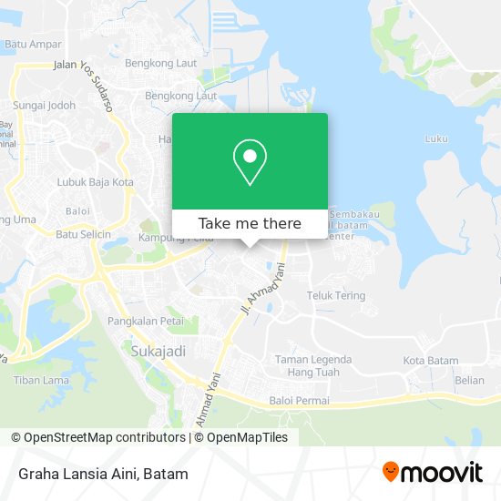 Graha Lansia Aini map