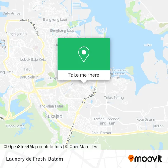 Laundry de Fresh map