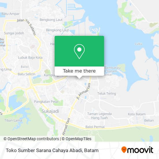 Toko Sumber Sarana Cahaya Abadi map