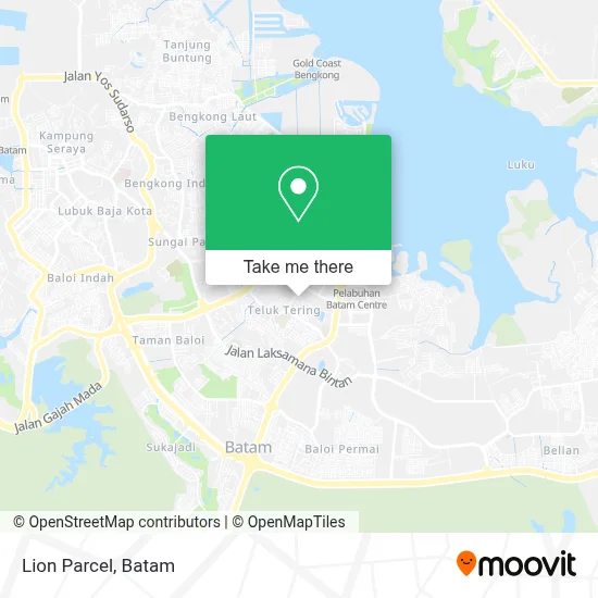 Lion Parcel map
