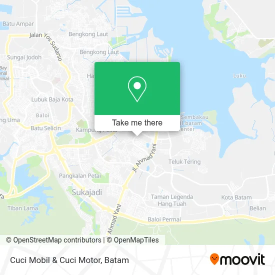 Cuci Mobil & Cuci Motor map