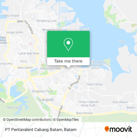 PT Pentavalent Cabang Batam map