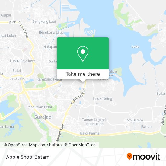 Apple Shop map