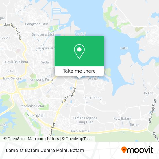 Lamoist Batam Centre Point map