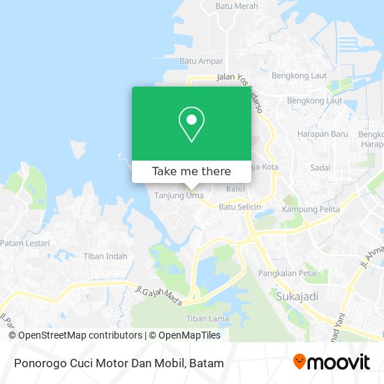 Ponorogo Cuci Motor Dan Mobil map