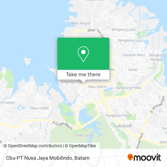 Cbu-PT Nusa Jaya Mobilindo map