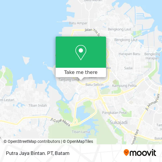 Putra Jaya Bintan. PT map