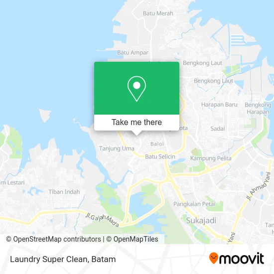 Laundry Super Clean map