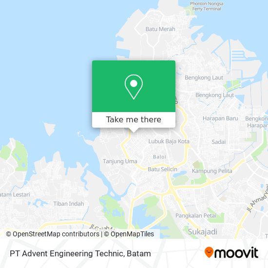 PT Advent Engineering Technic map