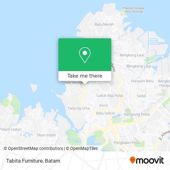 Tabita Furniture map