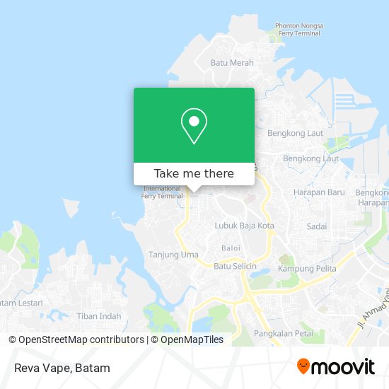 Reva Vape map