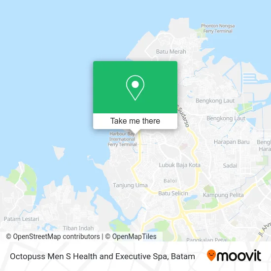 Octopuss Men S Health and Executive Spa map