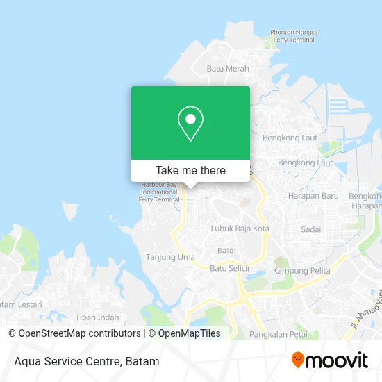 Aqua Service Centre map