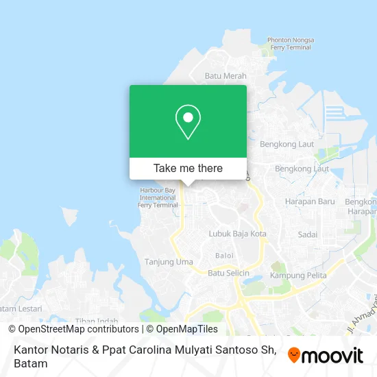 Kantor Notaris & Ppat Carolina Mulyati Santoso Sh map