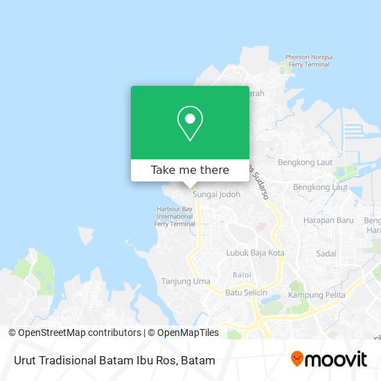 Urut Tradisional Batam Ibu Ros map