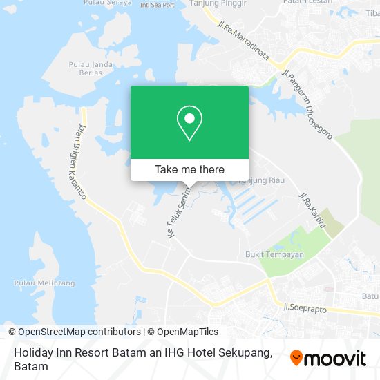 Holiday Inn Resort Batam an IHG Hotel Sekupang map