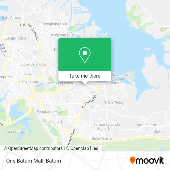 One Batam Mall map