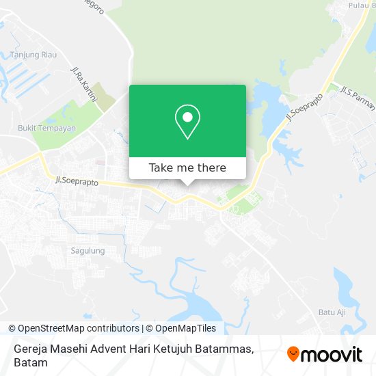 Gereja Masehi Advent Hari Ketujuh Batammas map