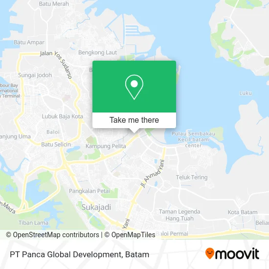 PT Panca Global Development map