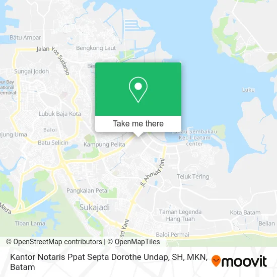 Kantor Notaris Ppat Septa Dorothe Undap, SH, MKN map