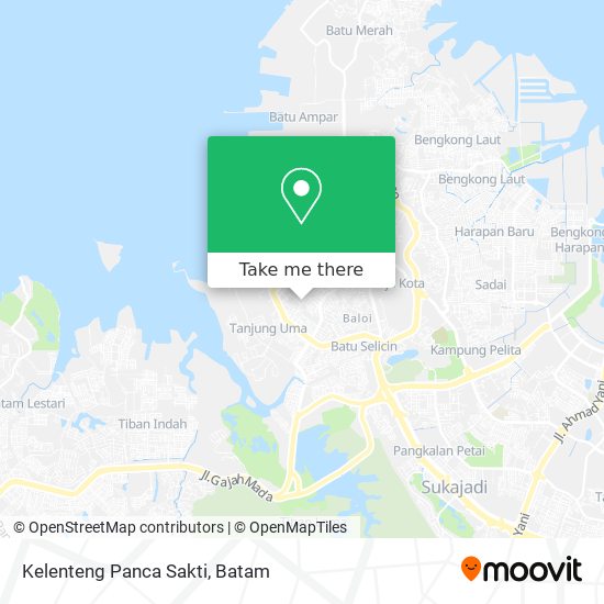 Kelenteng Panca Sakti map