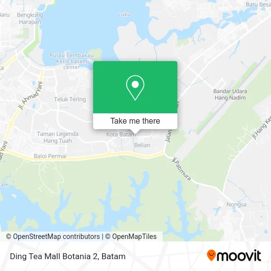 Ding Tea Mall Botania 2 map