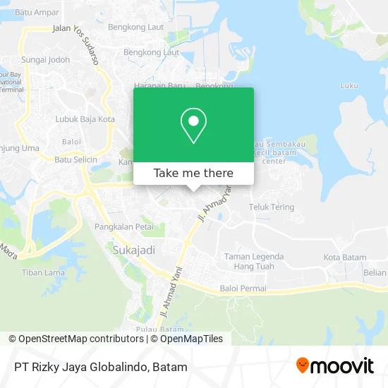 PT Rizky Jaya Globalindo map