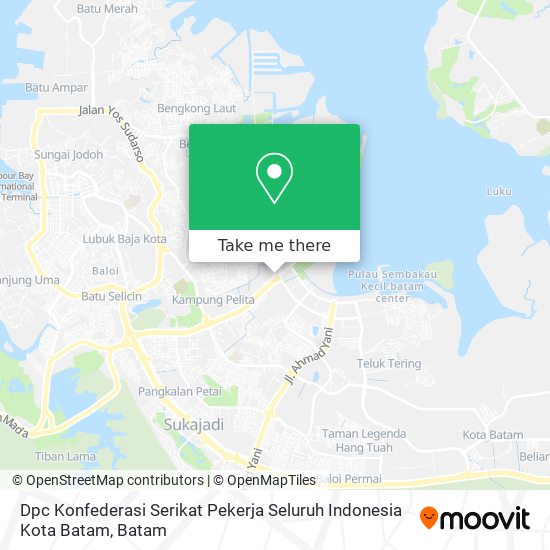 Dpc Konfederasi Serikat Pekerja Seluruh Indonesia Kota Batam map