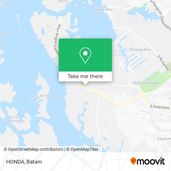 HONDA map