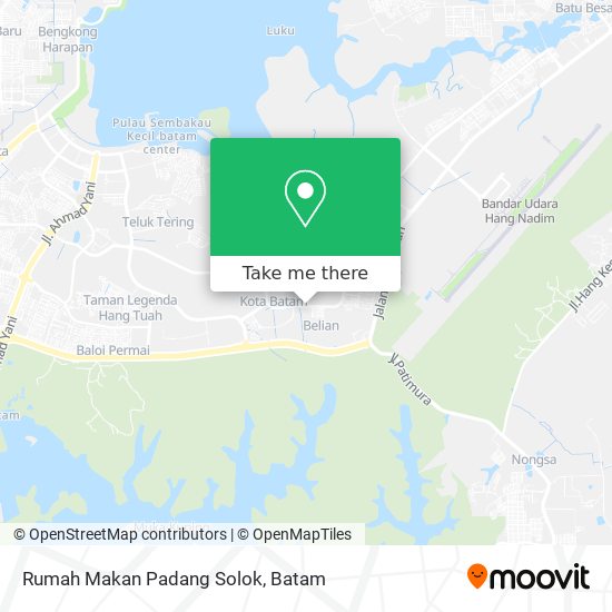 Rumah Makan Padang Solok map