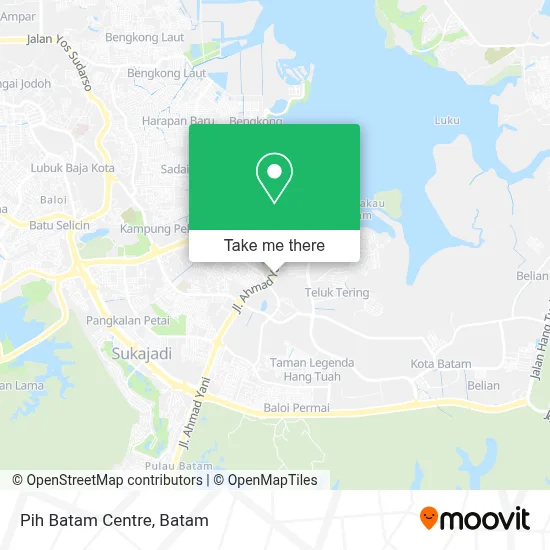 Pih Batam Centre map