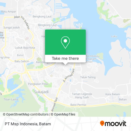 PT Msp Indonesia map