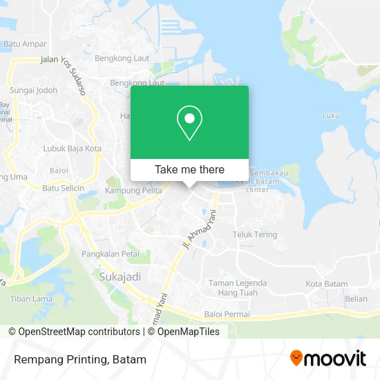 Rempang Printing map