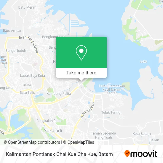 Kalimantan Pontianak Chai Kue Cha Kue map