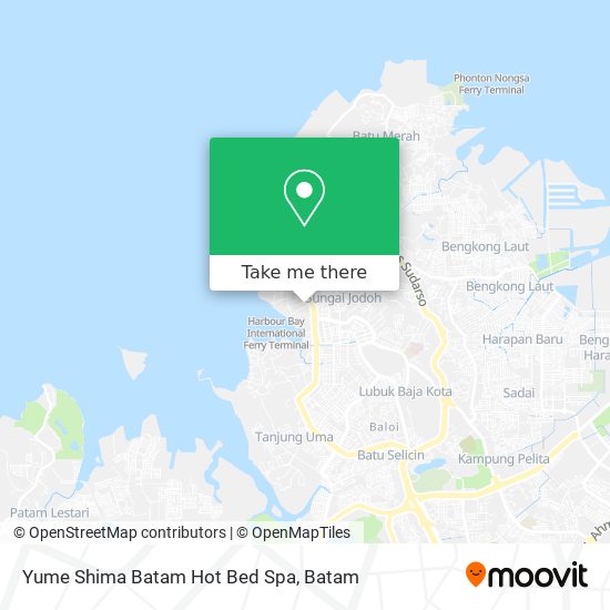 Yume Shima Batam Hot Bed Spa map
