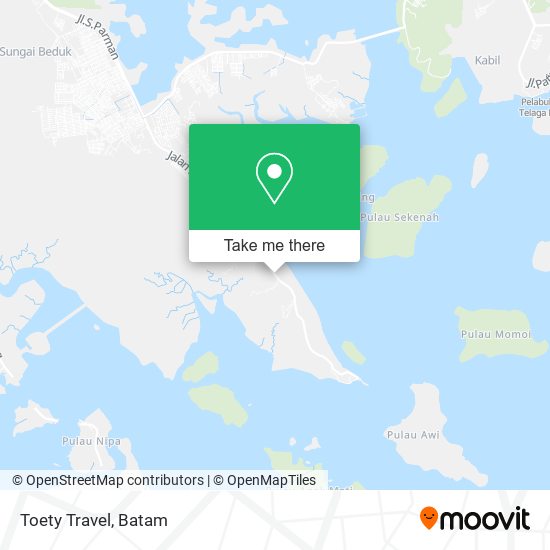 Toety Travel map