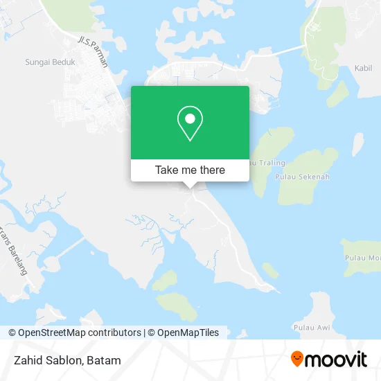 Zahid Sablon map
