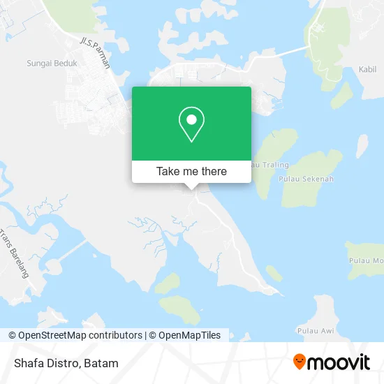 Shafa Distro map