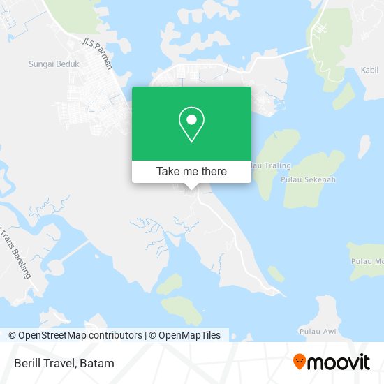 Berill Travel map