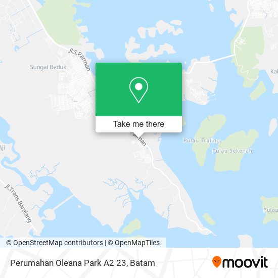 Perumahan Oleana Park A2 23 map
