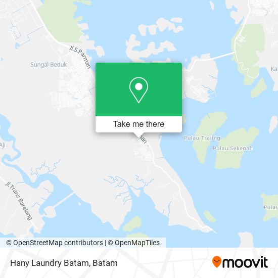 Hany Laundry Batam map