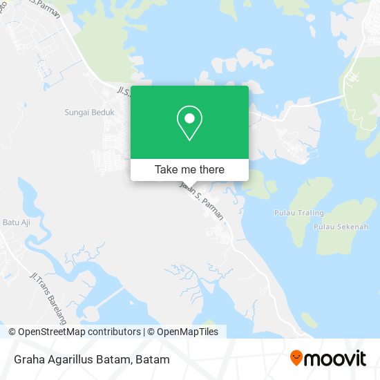 Graha Agarillus Batam map