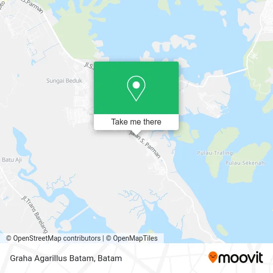 Graha Agarillus Batam map